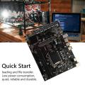 B250c Btc Mining Motherboard with Ddr4 4gb Ram+120g Ssd+cable for Btc