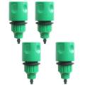 Garden Hose Pipe One Way Adapter 4-pack