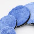 3pcs 5 Inch Microfiber Wax Collecting Tray,polishing Sponge Blue