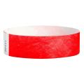 500 Pcs Paper Wristbands Neon Event Wristbands (red)
