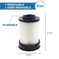 Replacement Parts Hepa Filters Compatible for Miele Triflex Hx1