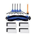 Hepa Filter Side Brush Set for Eufy Robovac 11s 15 30 30c Cleaning