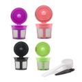 Reusable Rainbow Colors K Cups Refillable Kcups Coffee Filters,d