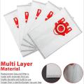 Hepa Filter Motor Protection Dust Bags for Miele 3d Fjm Airclean