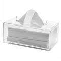 Acrylic Tissue Box with Lid Rectangle, Napkin for Bathroom, Kitchen