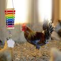 3pcs Chicken Toys,chicken Xylophone Toy Veggies Hanging Feeder