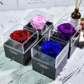 Natural Eternal Rose Jewelry Box Necklace Preserved Flowers 5
