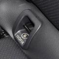 2x Car Seat Isofix Switch Cover Black for Mercedes Benz A Cla Class