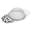 Tea Strainers with Drip Bowls (6-pack) Stainless Steel Tea Strainers