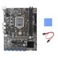 B250c Miner Motherboard+thermal Pad+sata Cable Support Ddr4 Dimm Ram
