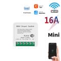 2 Pcs Mini Wifi Breaker Home Diy Electric Relay Wifi Switch 16a Life