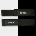 Skdk 2pcs/pair Gym Fitness Weightlifting Hand Grips Band-red