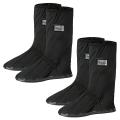 2 Pair Black Shoes Covers, Motorcycle Rain Gear for Men,l Size