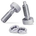 2 Pack M6 Type Hand Retractable Spring Plunger, for Rolling Toolbox
