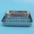 9 Inch Toaster Oven Tray and Rack Set, with Cooling Rack,dishwasher