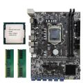 B250c Btc Mining Motherboard with Cpu G4400 Ddr4 4gx2 for Btc Miner