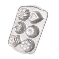 6 Different Shapes, Charming Combination,diy Cake Pan,silver