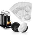 Aluminum Coffee Lid,for Nespresso Vertuoline Coffee Capsule 50pcs