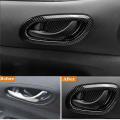 For Nissan Navara Np300 2016-2021 Carbon Fibre Car Door Handle Cover