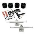 6.25inch Skateboard Truck with Wheels Abec Bearings Set,t Type Tool