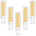 12w G9 Led Bulb Warm White 3000k, Non-dimmable 1100 Lumens, 5 Pcs