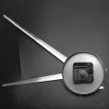 Noiseless Wall Clock Silent Movement Kit Clock Repair Parts - Silver
