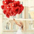 30 Heart Balloons Red Balloons 18 Inches Valentine's Day Decoration