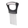 Stainless Steel Onion Holder for Slicing,onion Cutter for Slicing