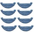 8pcs Mop Pads Cloth Replacement for Ilife A7 A9s Mop Washable