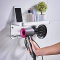 Hair Dryer Wall Mount Holder for Dyson Supersonic Hair Dryer,silver