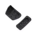 Car No Drill Anti-slip Fuel Brake Steel Pads Pedals Cover Accessories