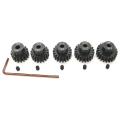 32p Hardened Pinion Gear Set 1/8 Inch Hole 17t 18t 19t 20t 21t
