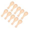 Short Handle 10 Packets Of Small Wooden Spoon for Jars Of Jam