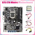 Motherboard+g1620 Cpu+6pin to Dual 8pin Cable+sata Cable+switch Cable