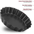Baking Mold Pans with Bottom,with 2x9-inch and 6x4-inch Tart Pan