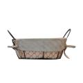 Nordic Retro Metal Wire Bread Basket Dustproof Kitchen Storage Basket
