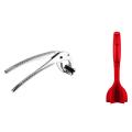 Meat Chopper, for Hamburger Meat, Chop and Stir Masher Tool-red