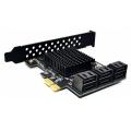 Sata Iii 6 Gbps Controller Expansion Controller with 6 Sata Cables