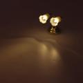 1:12 Doll House Miniature Led Double Headed Wall Lamp Light Led Light