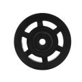8pcs Black Bearing Pulley Wheel Cable Gym Equipment Part Wearproof