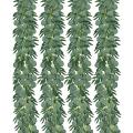 4 Packs Artificial Eucalyptus Garland with Willow Leaves Fake Garland