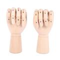 7inch Wooden Opposable Left/right Hand Manikin (left+right Hand)