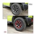 For Suzuki Jimny 2019 2020 2021 2022 Wheel Hub Tire Rim Cover Trim