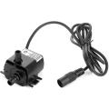 12 Volt Small Submersible Water Pump for Pc Cpu Water Fall 63 Gph