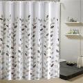 Shower Curtain for Bathroom with 12 Hooks, Polyester Fabric-180x200cm