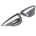 Car Front Fog Lamp Spoiler Wind Knife Protective Carbon Cover