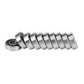 698-2rs 8mm X 19mm X 6mm Carbon Steel Bearings (pack Of 10)