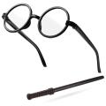 24 Pcs Wand Pencils and Glasses Wizard Party Favors