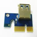 10 Pcs Usb3.0 to Pci-e 1x Adapter Card to Pci Golden Finger Pci-e