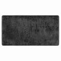 Fluffy Rugs for Bedroom,with Backing Non-slip Points(3x5 Feet,black)